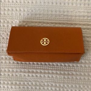 Tory Burch eyeglass case (sunglasses not included)